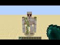 what's inside the iron golem? (not clickbait)