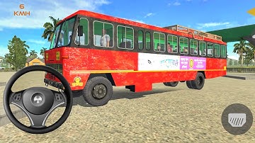 Indian Sleeper Bus Simulator | Bus Gadi Game - Bus Wala Games - Android Gameplay |