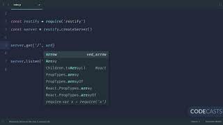 RESTful com Node.js e Restify,  aula 3