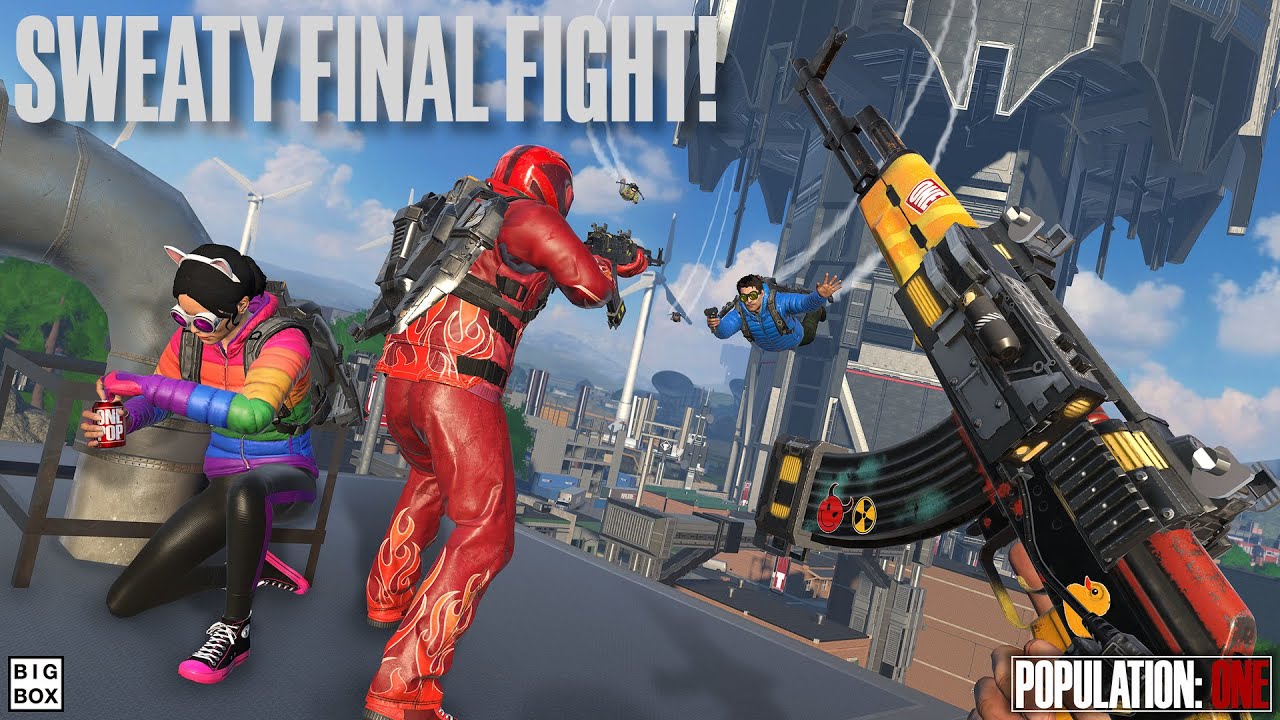 Population One - Sweaty Intense Fight at the End!