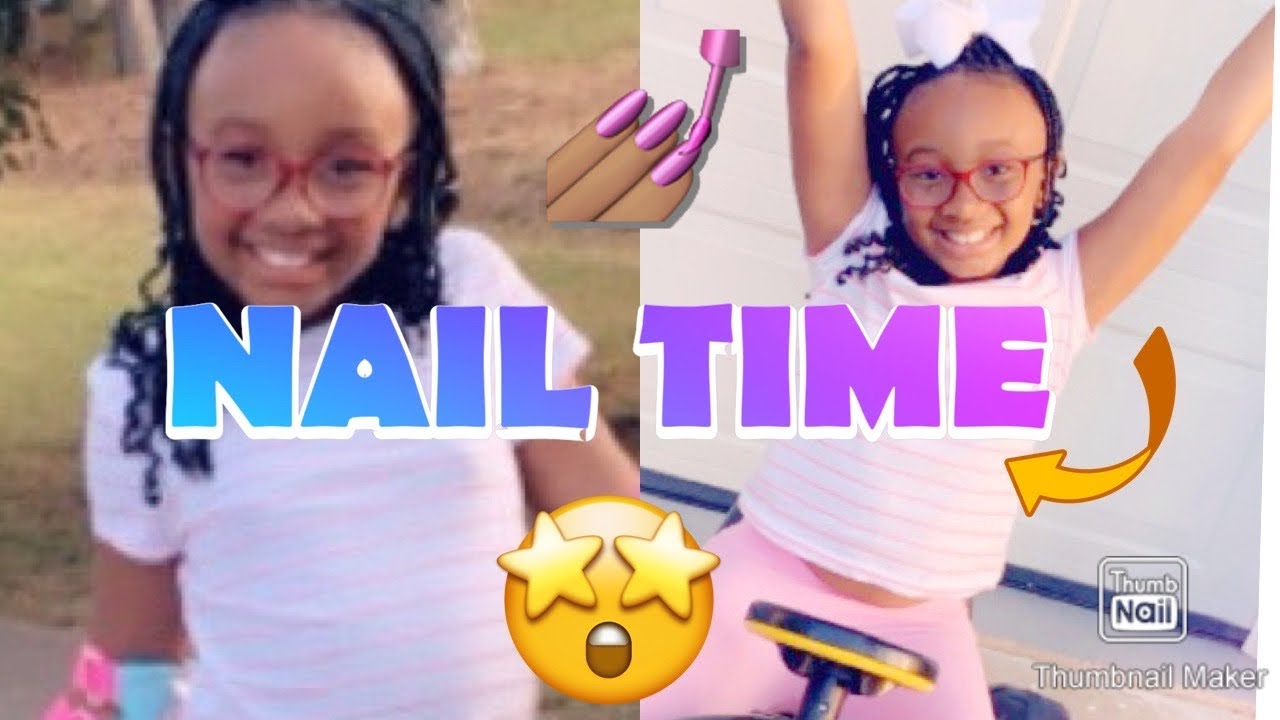 FUNNY🤪 NAIL TIME💅🏽 