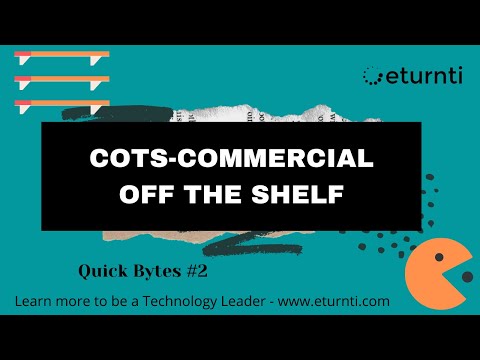 Video: Wat is COTS-gereedskap?