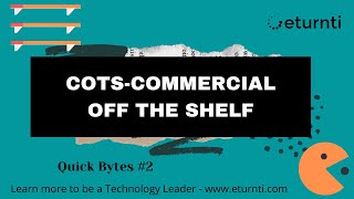 QUICK BYTE #2 - COTS - COMMERCIAL OFF THE SHELF SOFTWARE screenshot 4