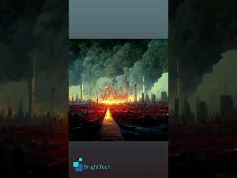 Asking an AI to draw The last war  #shorts #ai #aiart #midjourney