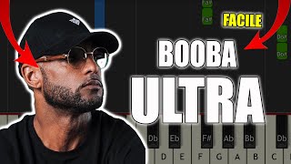 Booba - Ultra | Vidéo Piano Tutoriel Facile Instrumental RAP (Piano Facile France)