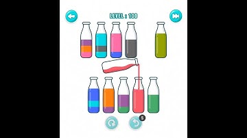 [BRAIN GAME] Water Sort Puzzle LEVEL 100 (Challenging the World Record)