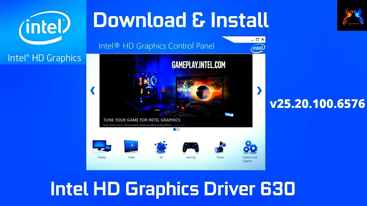 intel 630 graphics driver