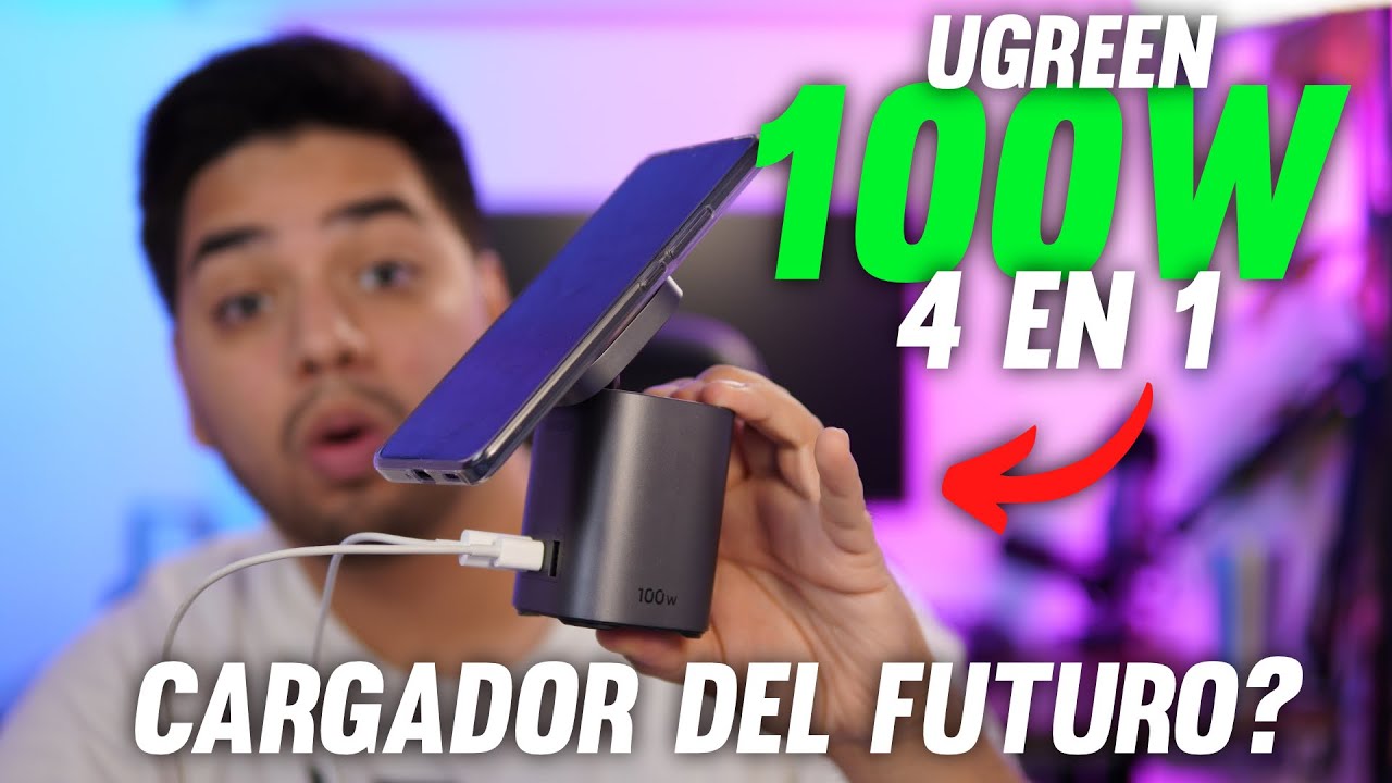 El Cargador del Futuro? Review UGREEN 100W 4 en 1 con MagSafe 