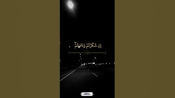 ما يفعل الله بعذابكم إن شكرتم وءامنتم - سورة النساء - المنشاوي #quran