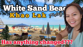 White Sand Beach today !! Khao Lak Thailand 🇹🇭 , January 28 ,2023