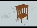 Simple Side Table using a Kreg jig for pocket holes and one 1 Simple Side Table using a Kreg jig for pocket holes and one 1