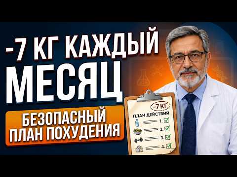 ХУДЕЙ БЕЗ ГОЛОДА! Конкретные шаги и рецепты, которые реально работают после 40+