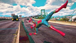 GTA 5 SPIDERMAN Ragdolls Compilation Episode 37 (Euphoria Physcis Showcase)