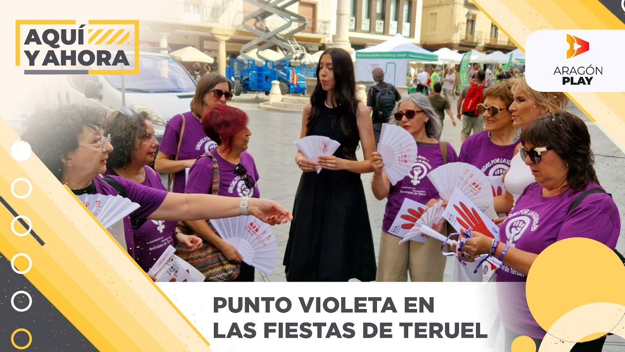 Punto violeta en Teruel contra las agresiones sexuales