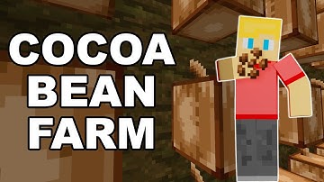 EASY Cocoa Bean Farm Minecraft 1.20