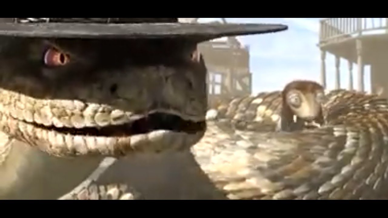 Rango(2011) jake the Rattlesnake in(hindi) YouTube