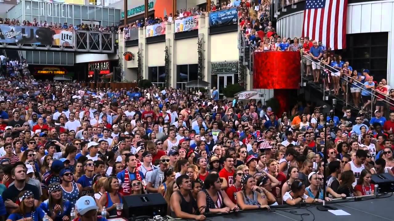 U.S. Women's World Cup Watch Party  YouTube