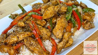 Black Pepper Chicken Recipe | Better Than Takeout