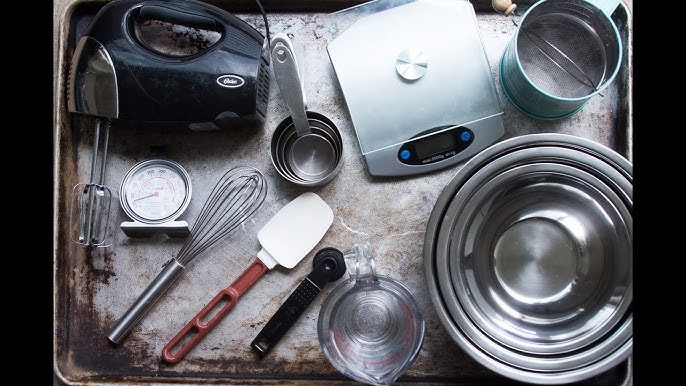 Essential Baking Equipment & Tools  Used by a professional pastry chef 