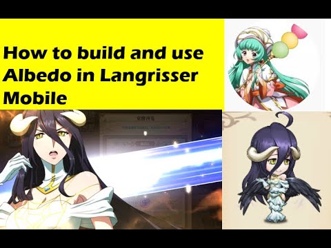 Como construir e usar Albedo em Langrisser Mobile (de evento de crossover Overlord)