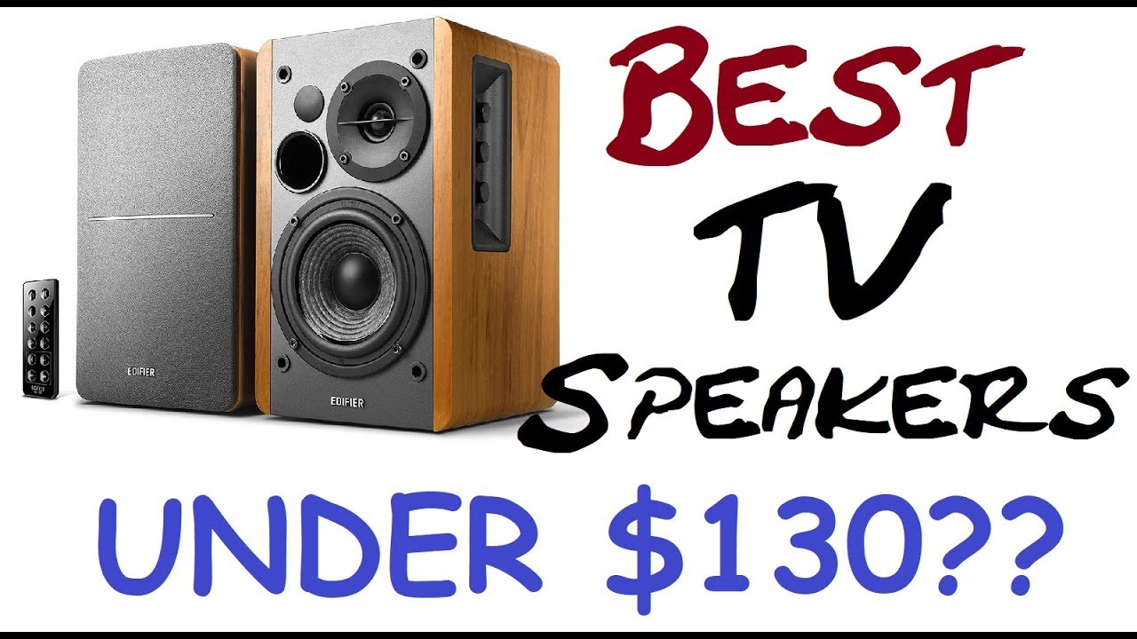 Edifier R1280db Absolute Best Tv Speakers For Under 130 Youtube