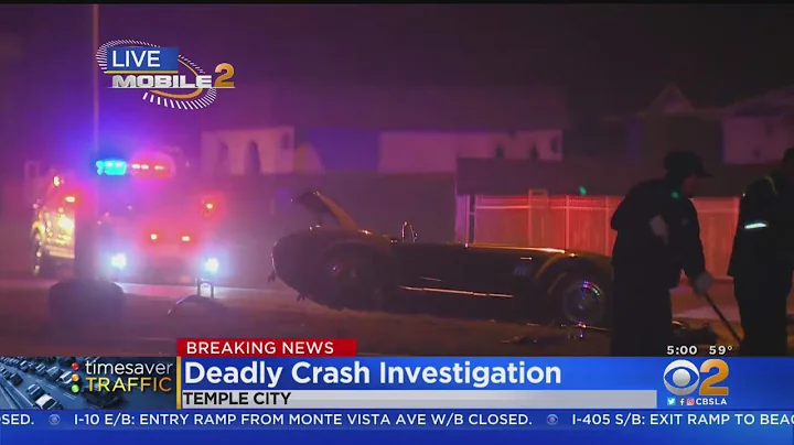 Driver Killed, Woman Hurt After Vintage Sports Car Careens Into Pole In Temple City - DayDayNews