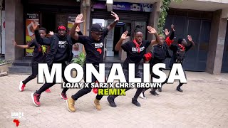 MONALISA (Remix) - LOJAY (Official Dance Video) ft. Sarz & Chris Brown | Dance Republic Africa Resimi