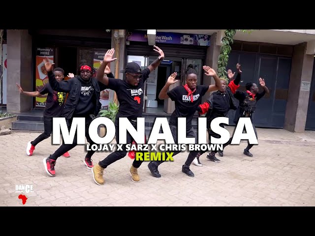 MONALISA (Remix) - LOJAY (Official Dance Video) ft. Sarz & Chris Brown | Dance Republic Africa class=