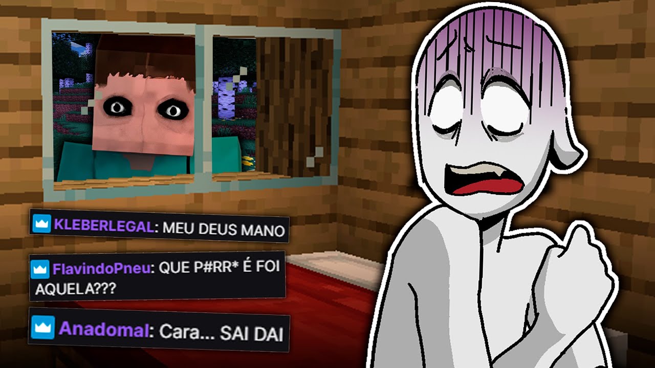 jogando o mod MAIS PERTURBADOR do MINECRAFT - From the Caves