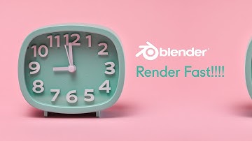HOW TO RENDER A VIDEO SUPER-FAST IN BLENDER - TUTORIAL (Easy)