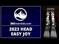 2023 head easy joy skis  short review with skiessentialscom