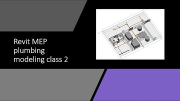 Revit MEP plumbing modeling class 2