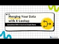 Merging your data with X-Lookup