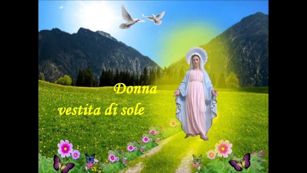 Una Donna Vestita Di Sole Testo