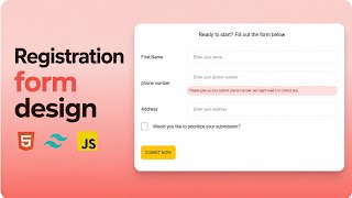🎨 Tailwind CSS Forms: Style Inputs, Checkboxes & Buttons||part-3🎉