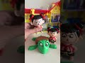 Green turtle and nezha #viralvideo #satisfyling #fun