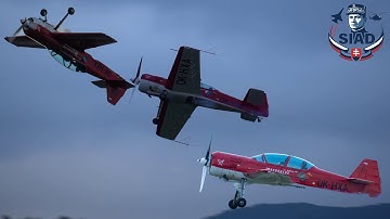 Sukhoi Su-29 aerobatic display on SIAD 2025 in Presov