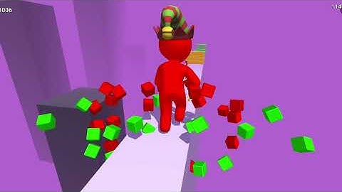 Color Run Stickman 3D Gameplay (iOS & Android) Walkthrough Part 55