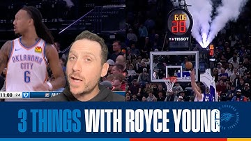 3 Things with Royce Young 🤳 | OKC Thunder at Utah Jazz | December 7, 2025