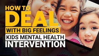 How to Help Children Express Big Feelings Mental Health Intervention #Grief #Loss #Trauma