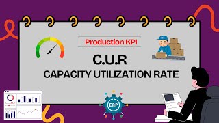 C.U.R. (Capacity Utilization Rate) Production Performance Management