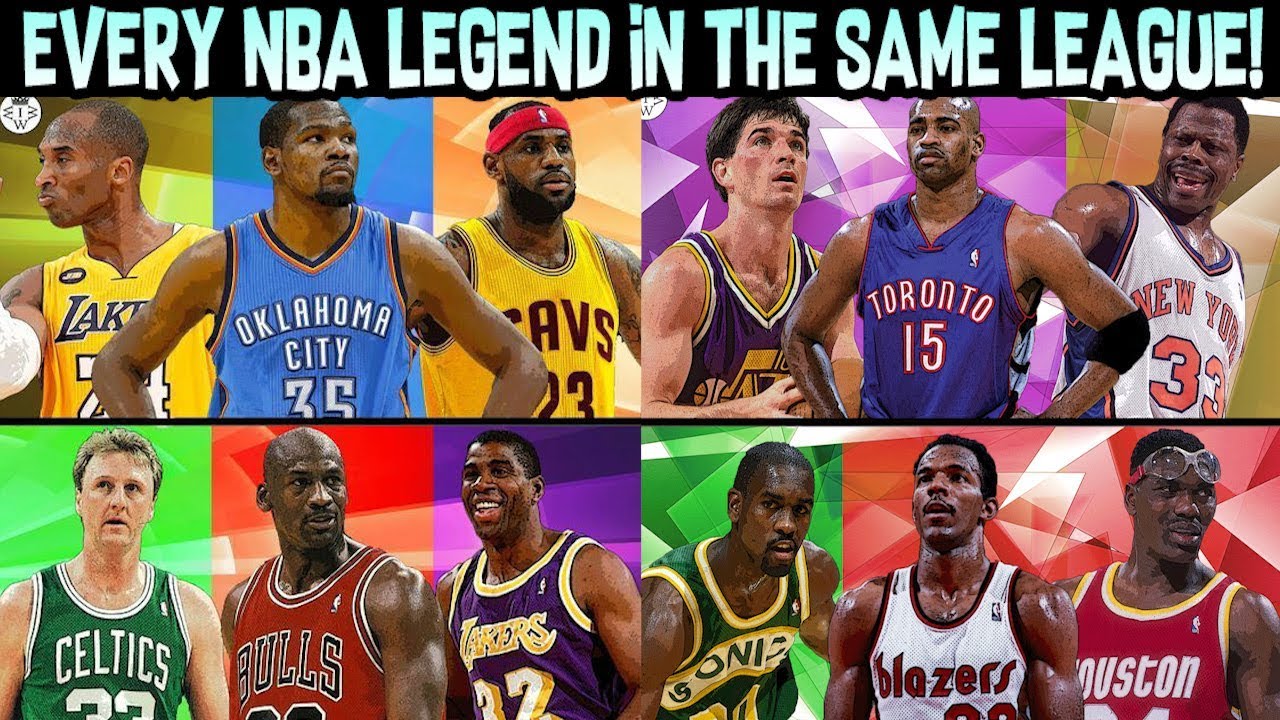 Putting EVERY NBA ALL-TIME LEGENDS TEAM in the SAME NBA 