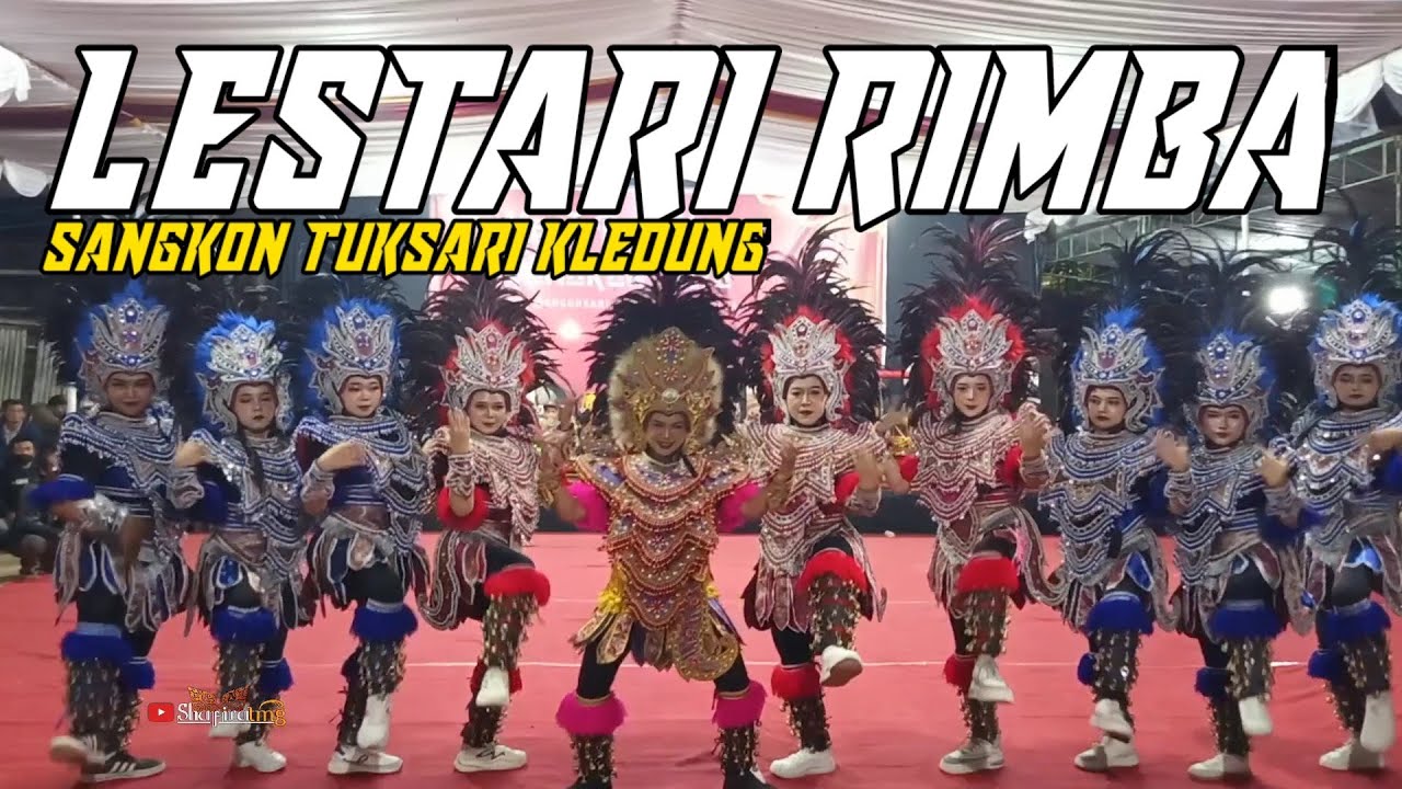 Topeng ireng LESTARI RIMBA SANGKON Tuksari LIVE BANARAN