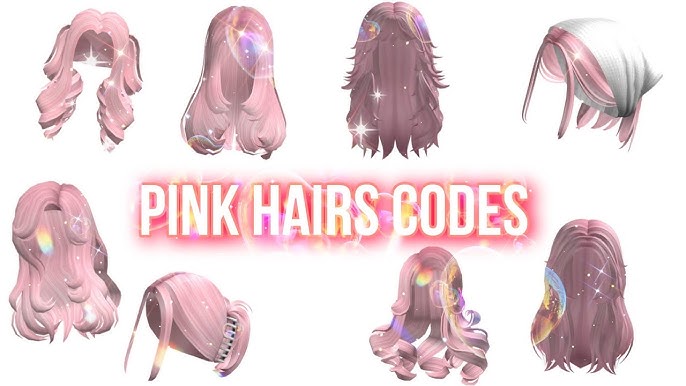 Pink hairs Roblox codes ✨  Roblox codes, Roblox roblox, Roblox