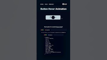 Button Hover Animation.  #coding #webcoding #webdesign #webdevelopment #python