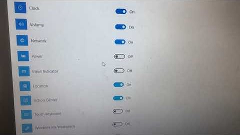 Battery Icon Missing in Windows 10