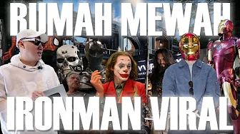 RUMAH IRONMAN YANG VIRAL KEMARIN, WAH MEWAH BANGET!!! #grebekrumah thumbnail