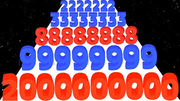 Number Merge (vs) Level Up Numbers - ASMR Gameplay (Math Games, Max Level)