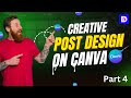Creative Post Design on Canva – Step-by-Step Guide (Part 4) | Digital adbird company