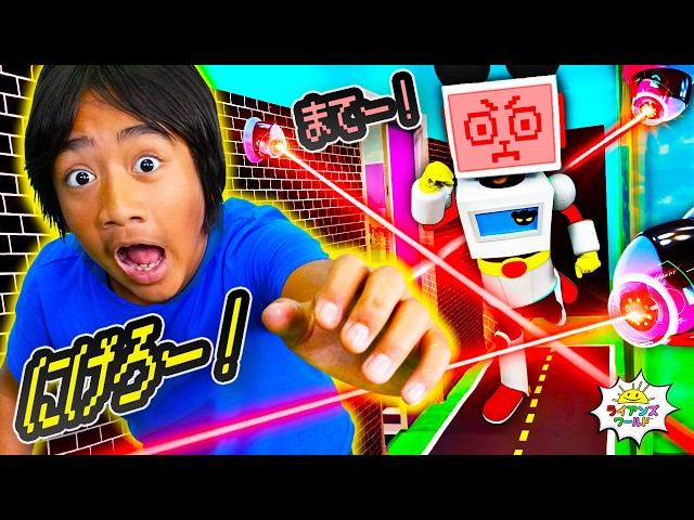 ロボットが暴走して大惨事に…逃げろー！！😱🤖 Dasha Burns (L4cX0rnTWj)